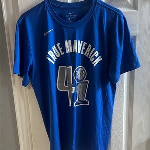 Dallas Mavericks dirk Nike Blue Dri-FIT Tee